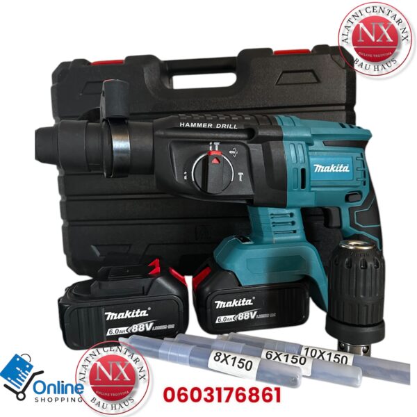 Makita Aku Hilti Udarna Bisilica 2x Baterije Punjac