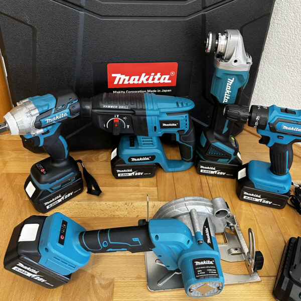 Makita 5u1 Set Aku Alata - Image 5