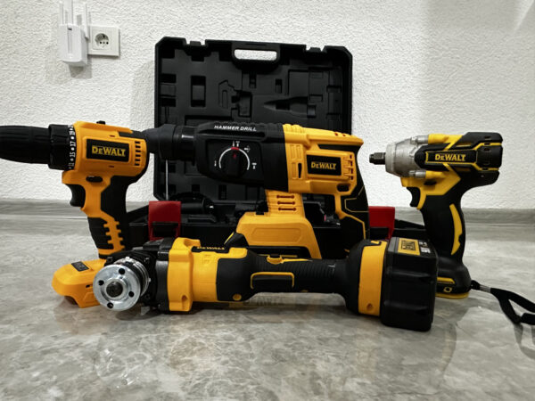 AKU SET DeWALT 4u1 Busilica, Brusilica, Odvijač Udarni - Image 3