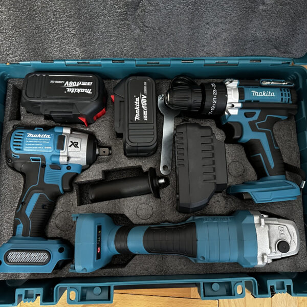 MAKITA 3u1 Aku Set Busilica Brusilica Odvijač 108V - Image 3