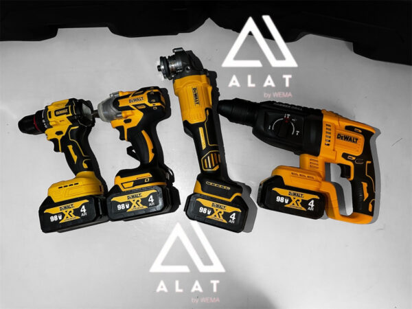 AKU SET DeWALT 4u1 Busilica, Brusilica, Odvijač Udarni - Image 5