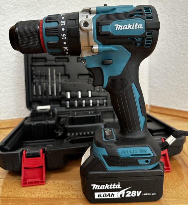 AKU Bušilica MAKITA 128V 6.0Ah Metalna glava